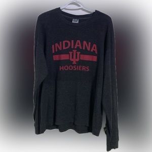 Pro Ad Sports Indiana Hoosiers Long Sleeve T-Shirt Size XL